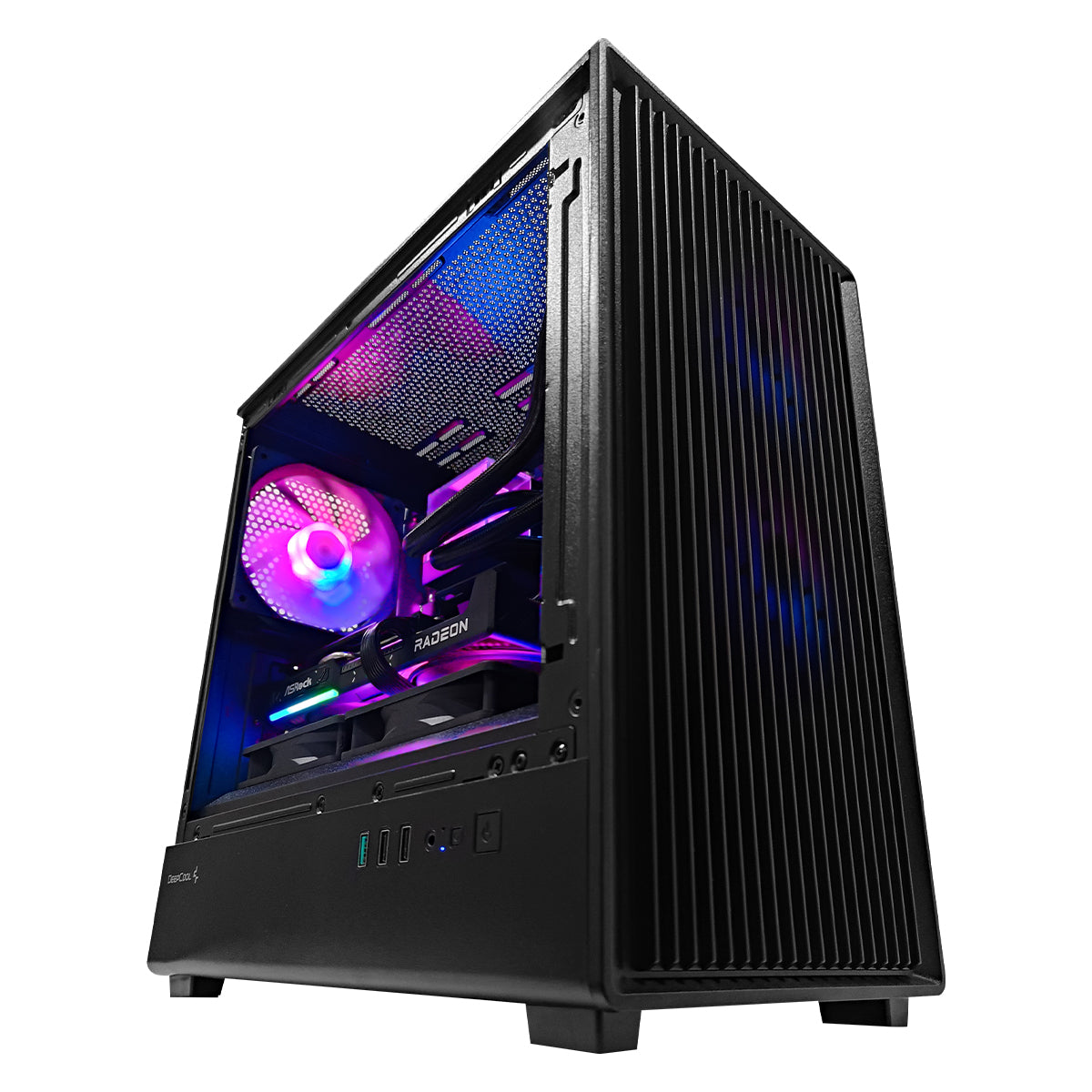 Aurora CC350 Black Desktop Gaming PC | AMD Ryzen 7 8700F | 16GB (2x8GB) RAM | 1TB SSD | RX 9060 XT | Windows 11 Pro