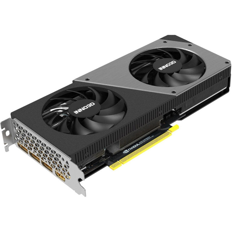 Inno Jr402 INNO3D GeForce RTX 4070 Twin X2 12GB GDDR6X Graphics Card (N40702-126X ...