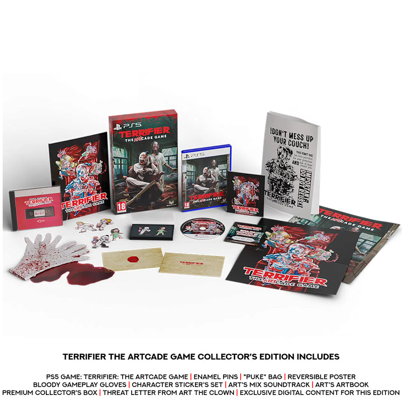 PS5 Terrifier The ArtCade Game Collector Edition Pre-Order Downpayment