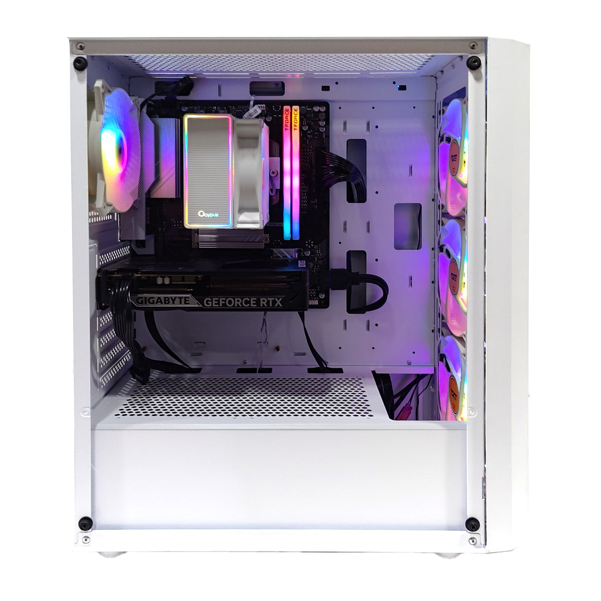 Sigma DK351 Luxury White Desktop Gaming PC | DataBlitz