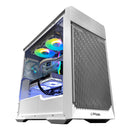 Optima Silver Alloy White Desktop Gaming PC