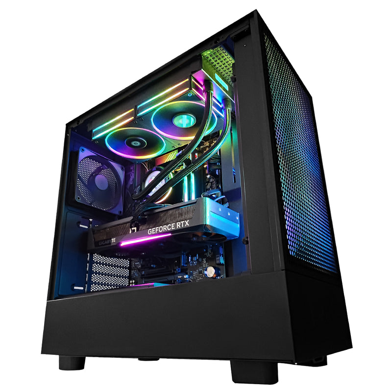 Optima H5 Flow Black Desktop Gaming PC | DataBlitz