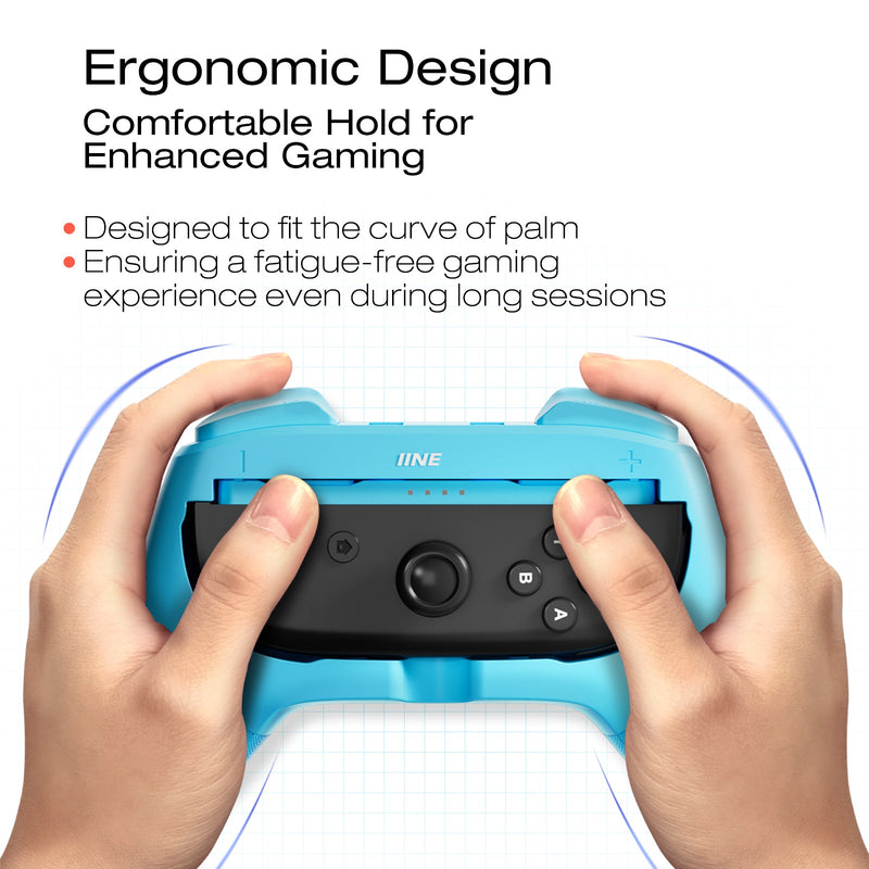 IINE Controller Grip 2-Piece Set for Nintendo Switch 2