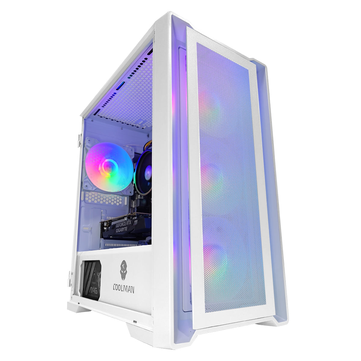 Alpha Ruby White Desktop Gaming PC