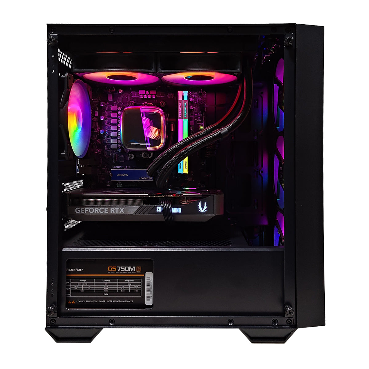 Sophos PRO FORGE Black Desktop Gaming PC | DataBlitz