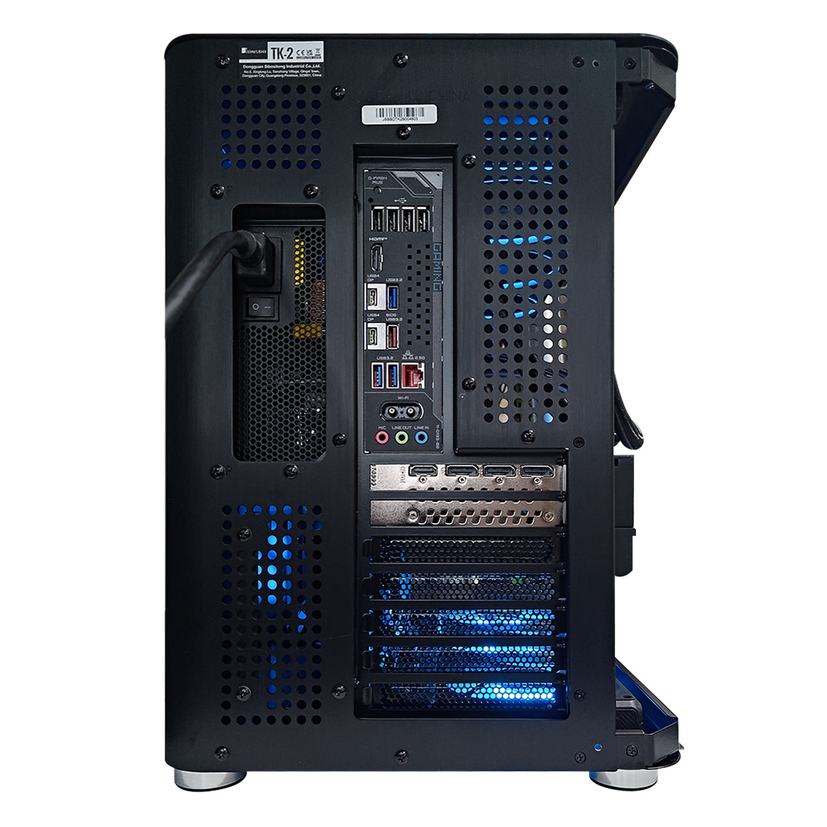 Ultra TK-2 Black Desktop Gaming PC | Ryzen 9 9900X | 64GB RAM | 4TB SSD | RTX 5080 | Windows 11 Pro