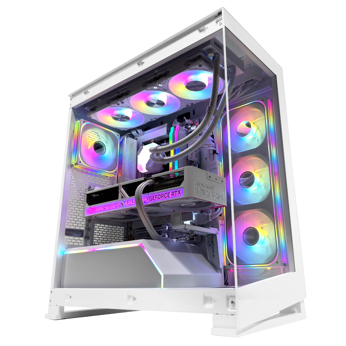 Ultra Hyperflow White Desktop Gaming PC