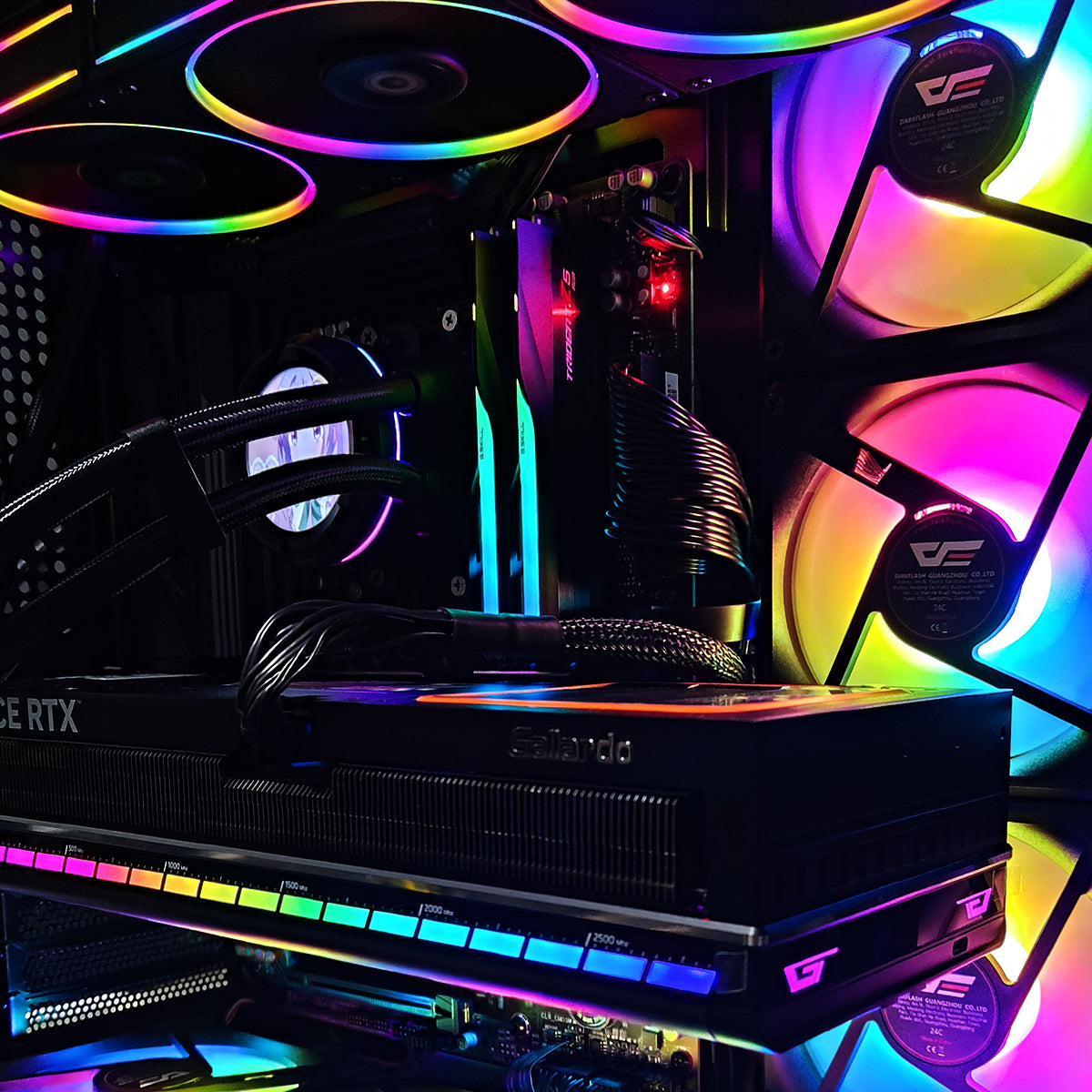 Ultra TK-2 Black Desktop Gaming PC | Ryzen 9 9900X | 64GB RAM | 4TB SSD | RTX 5080 | Windows 11 Pro