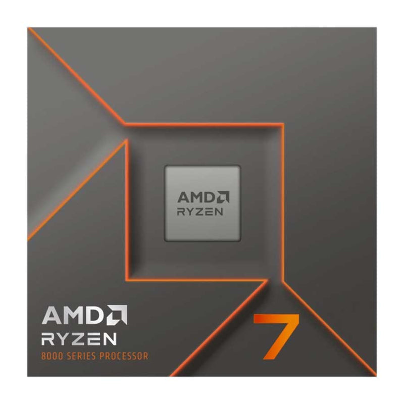 AMD Ryzen 7 8700F Processor with Wraith Stealth Cooler