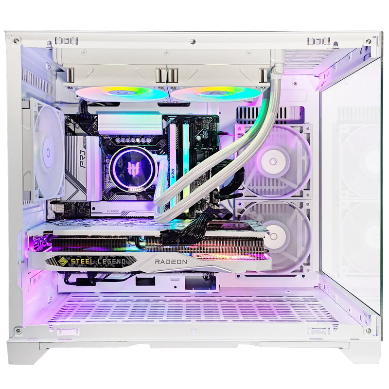 Sigma VXN EVO White Gaming PC | Intel i5 14400F | 16GB RAM | 1TB SSD | RX 7600 XT | Windows 11 Pro