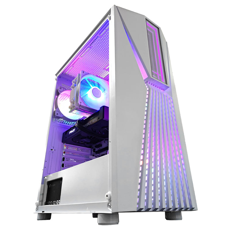 Alpha Vesta White Desktop Gaming PC | DataBlitz