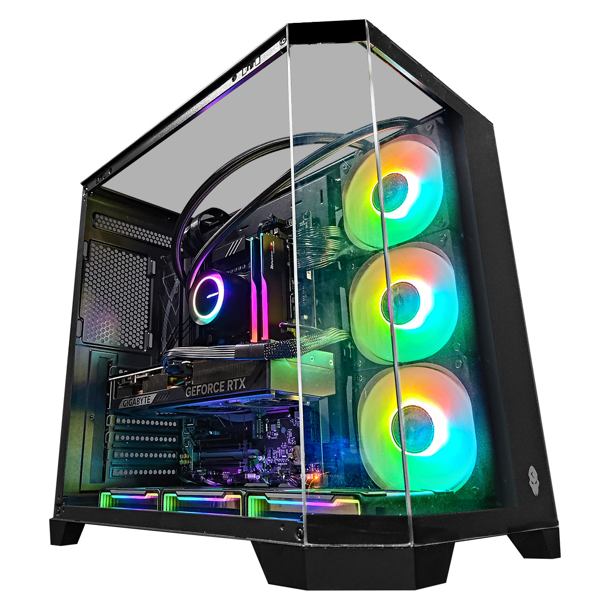 Sophos Zentra Black Desktop Gaming PC | Intel i7 14700F | 32GB RAM | 1TB SSD | RTX 5070 | Windows 11 Pro