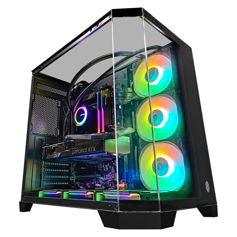 Sophos Zentra Black Desktop Gaming PC | Intel i7 14700F | 32GB RAM | 1TB SSD | RTX 5070 | Windows 11 Pro