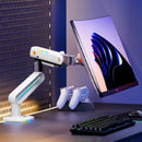 North Bayou Heavy Duty Single Deskmount Gaming Monitor Arm (up to 60" or 20Kg)