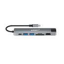 DataBlitz - Airsky USB-C To HDTV To Hub Docking 7 In 1 (HC-13LC)