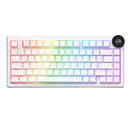 Ajazz AK820 V2 RGB Tri-Mode Mechanical Keyboard (Contour Lines White) (White Peach Switch)
