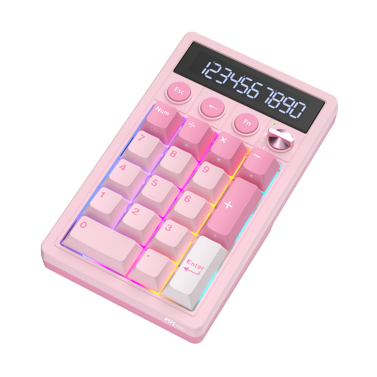 Royal Kludge M20 Tri-Mode RGB KeyPad & Calculator Pink Melody