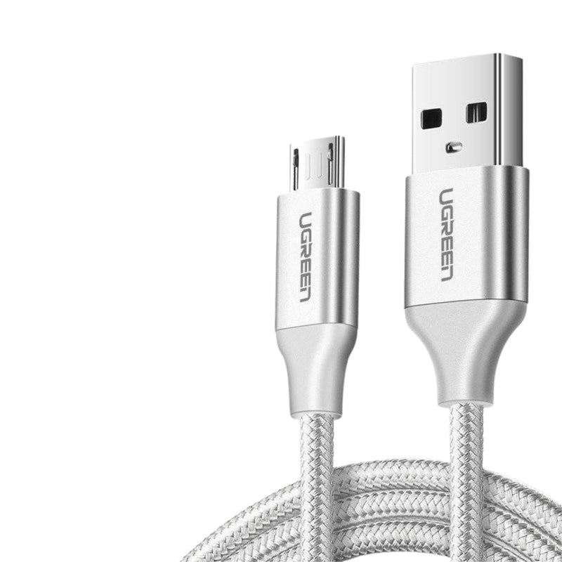 Ugreen USB-A to Micro USB Cable - 1m (White) (US290/60151)