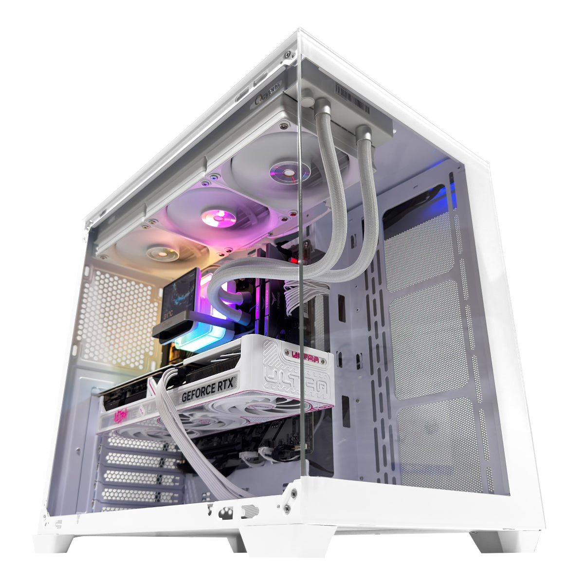 Optima C285P White Desktop Gaming PC