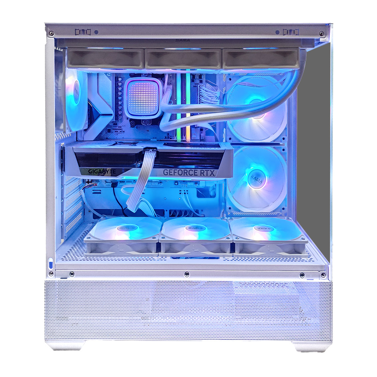 Optima V40 White Desktop Gaming PC | AMD Ryzen 7 7800X3D | 16GB RAM | 1TB SSD| RTX 5070  | Windows 11 Pro