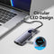 Vention 10-in-1 USB-C MST Docking Station - USB-C to HDMI x 2 + USB 3.0 x 2 + RJ45 + SD + TF + TRRS