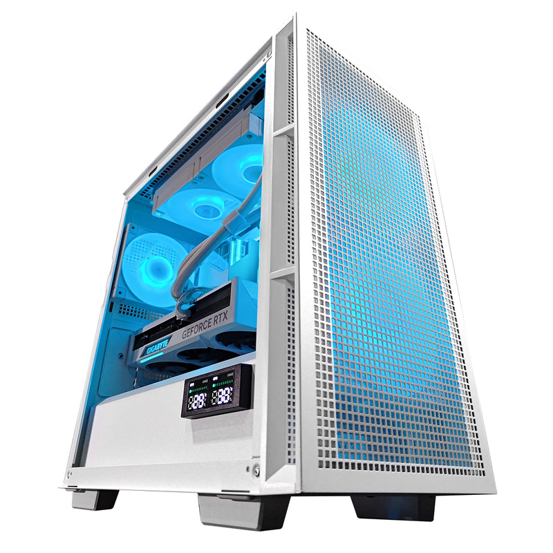 Optima CH360 White Gaming PC | Intel i7 14700 | 32 GB RAM | 1 TB SSD | RTX 4070 Super | Windows 11 Pro