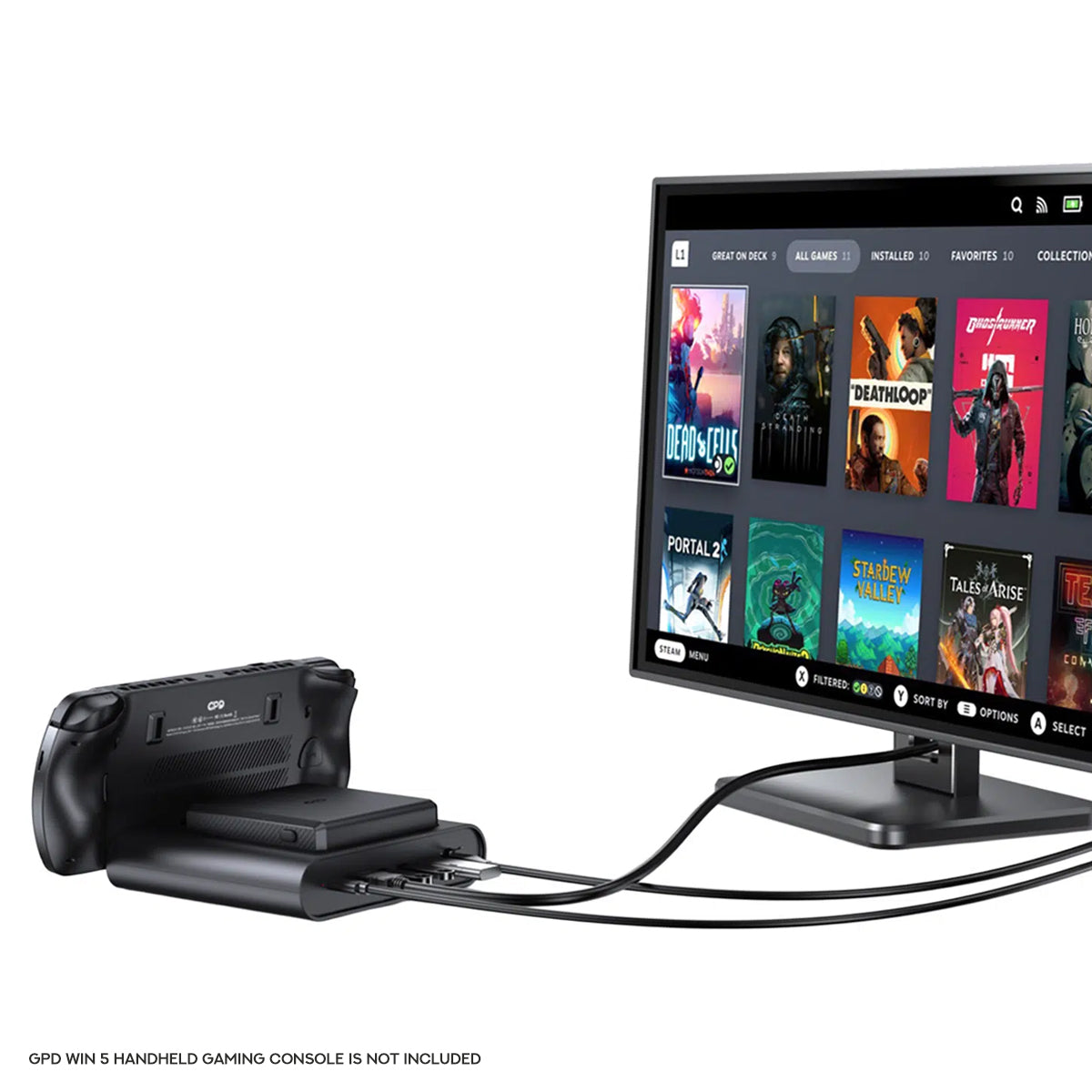 GPD Win 5 Multi-Function USB-C Docking Station Holder for Type-C Tablet & Laptop