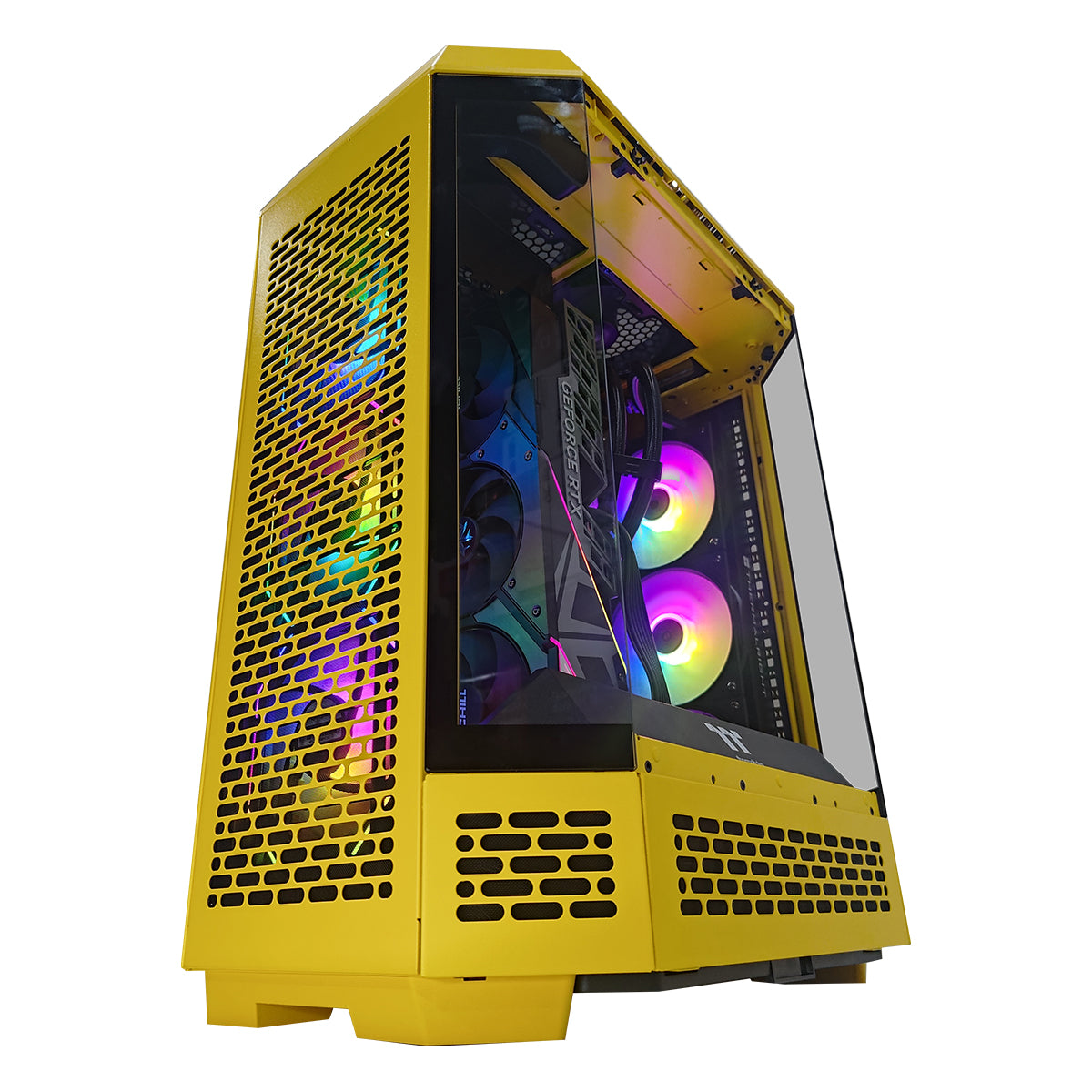 Ultra The Tower 600 Yellow Desktop Gaming PC | DataBlitz