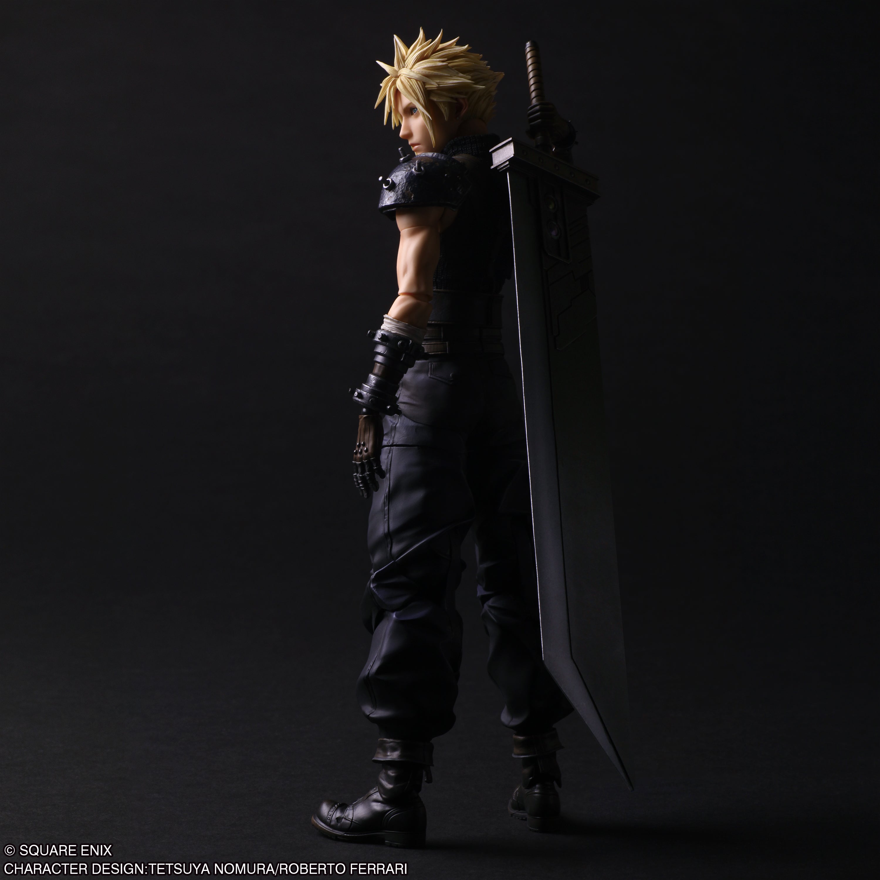 Final Fantasy VII Rebirth Play Arts Shin Action Figure - Cloud Strife