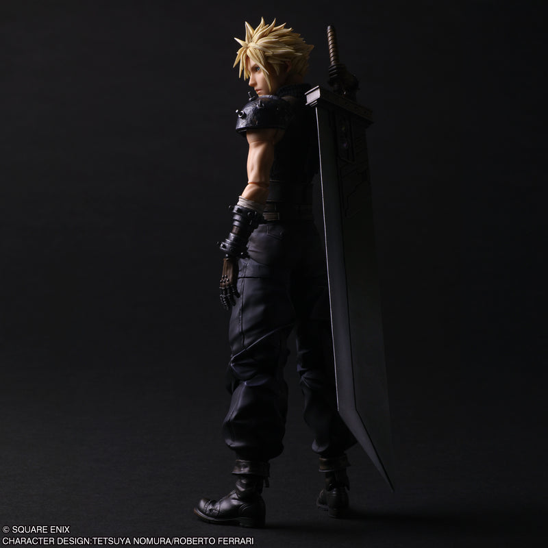 Final Fantasy VII Rebirth Play Arts Shin Action Figure - Cloud Strife