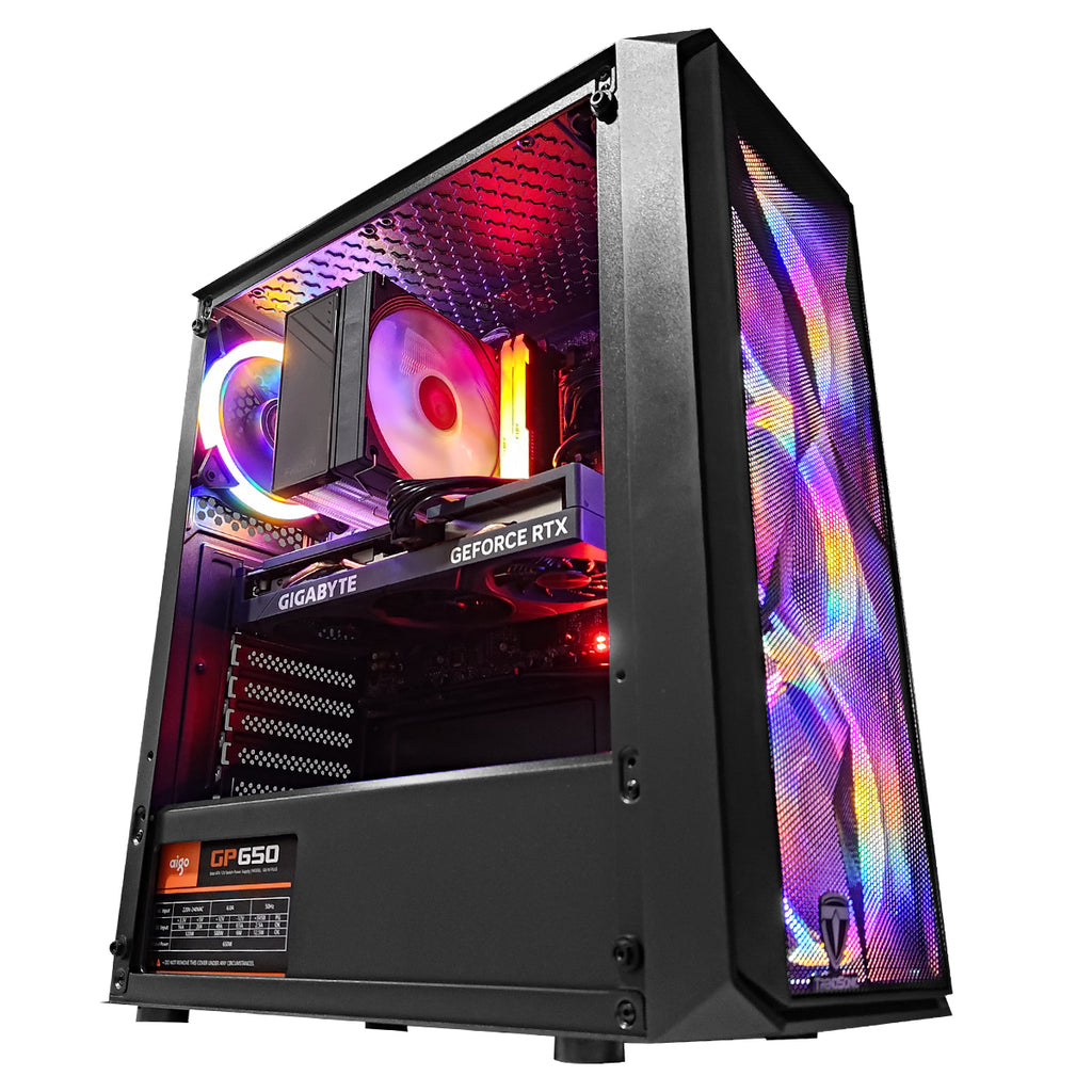 Alpha Megatron Alpha Megatron Black Desktop Gaming PC | Intel i5 12400F | 16GB RAM ...