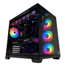 Sophos Tesseract X Black Desktop Gaming PC