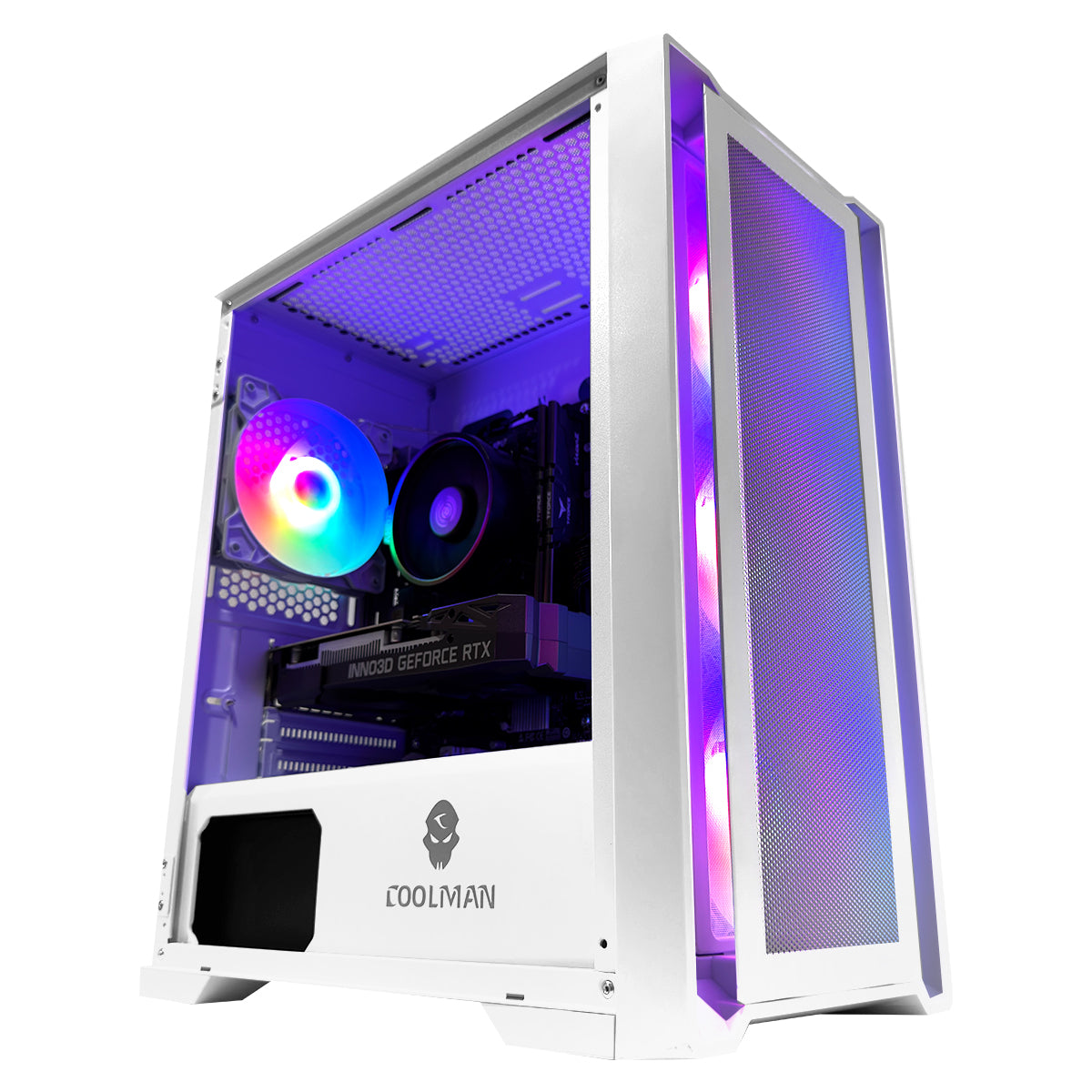 Alpha Ruby White Desktop Gaming PC