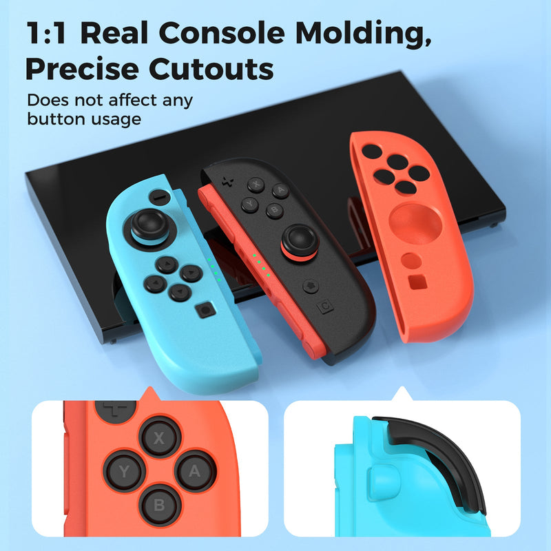IINE Silicone Protective Case with Raised Back for Nintendo Switch 2 Joy-Con | DataBlitz