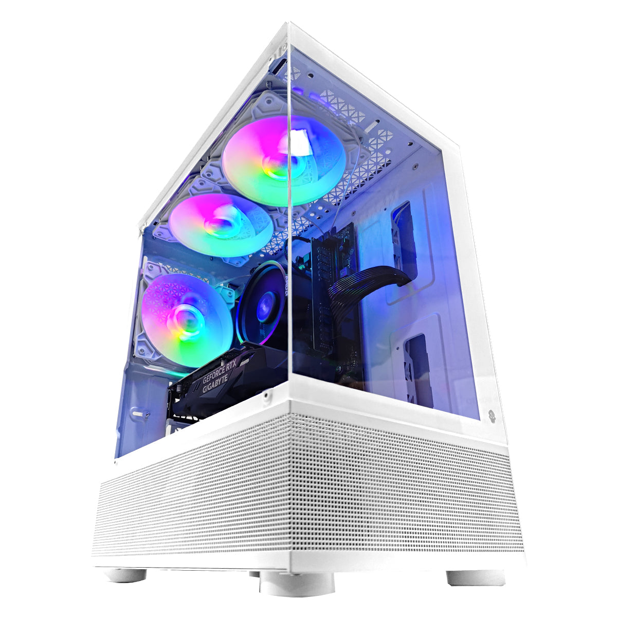 Alpha Reyna White Desktop Gaming PC