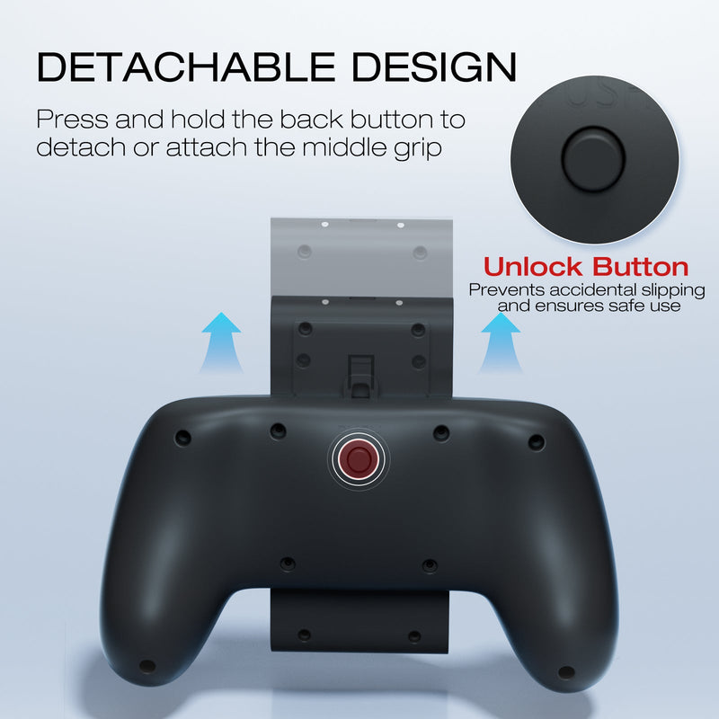 IINE Multi-Function Charging Grip for Nintendo Switch 2 (Black)