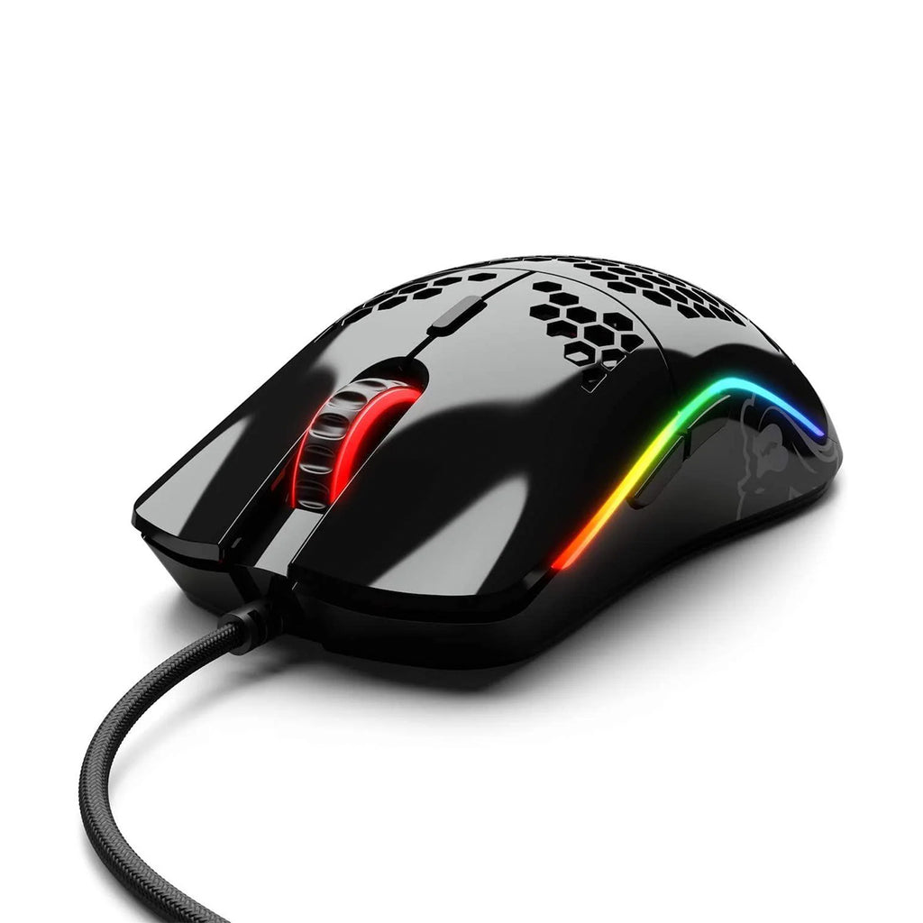 Minus Mouse Glorious Model O- (Minus) RGB Gaming Mouse (Glossy Black)