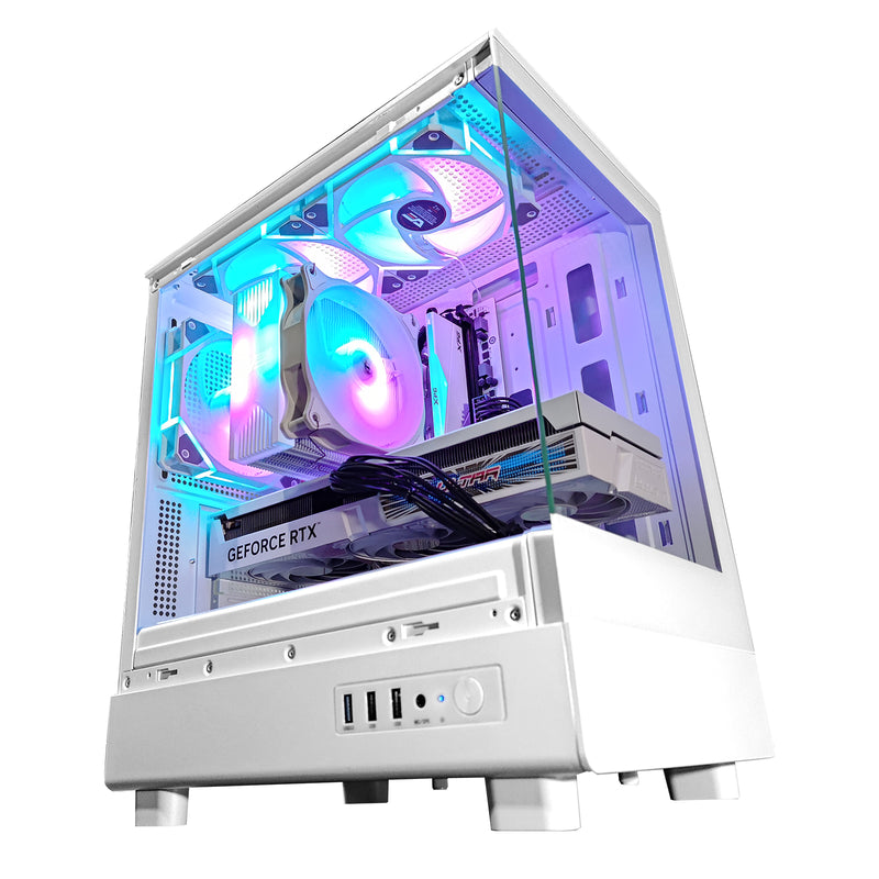 Alpha DB330M White Desktop Gaming PC | DataBlitz