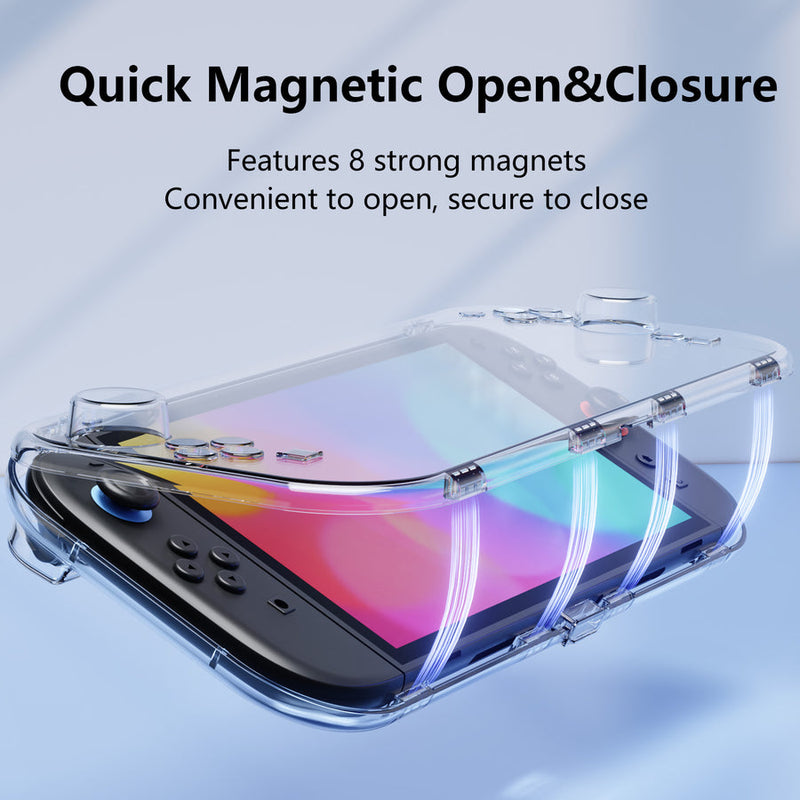 IINE One-Piece Magnetic Transparent Case for Nintendo Switch 2 (L1165)