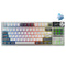 Royal Kludge RK-S85 Tri-Mode RGB 85 Keys Hot Swappable Mechanical Keyboard White Night