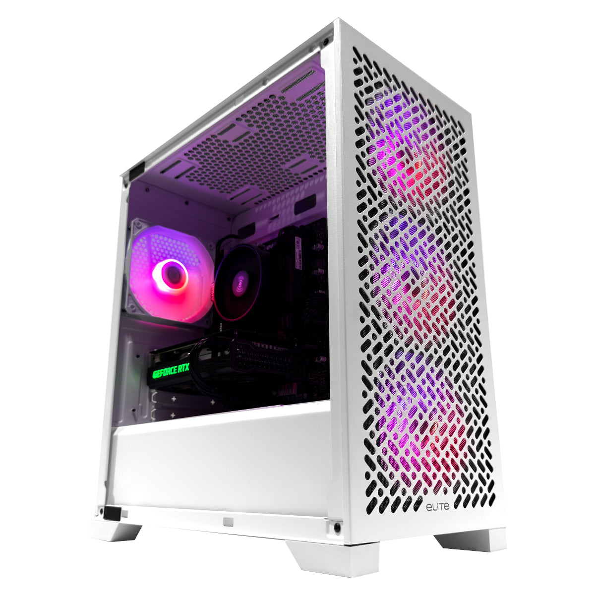 Alpha Master Elite White Desktop Gaming PC