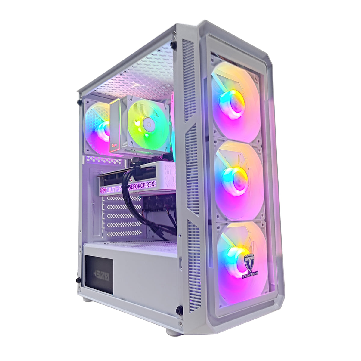 Sigma Hermes White Desktop Gaming PC