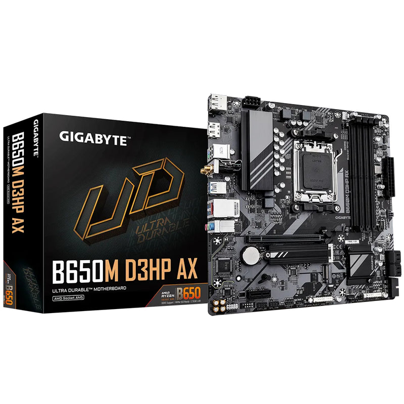 Gigabyte AMD B650m D3HP AX Ultra Durable Motherboard | DataBlitz