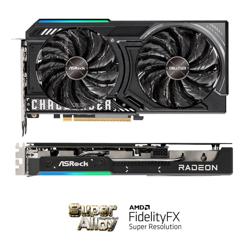 ASRock AMD Radeon RX 9060 XT Challenger