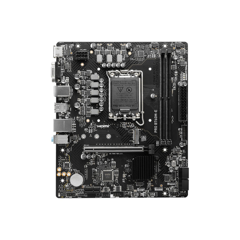 MSI PRO B760M-E DDR5 Intel Motherboard
