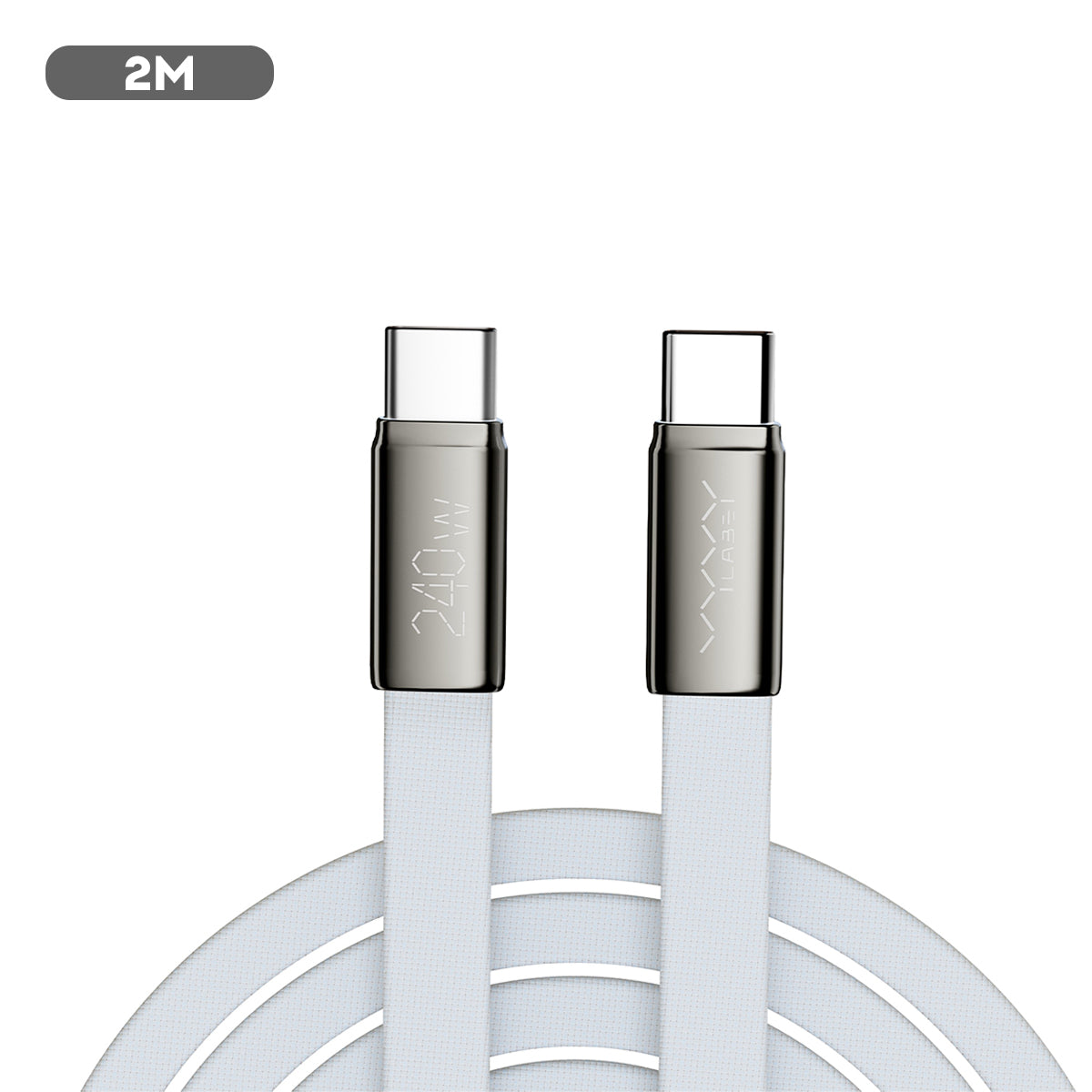 Vyvylabs VeloThread Series Fast Charging Data Cable Type-C to Type-C 240W