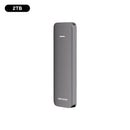 Hiksemi Elite USB 3.2 Gen2 x2 Up to 1050MB/s Read & 1030MB/s Write Type-C Portable SSD (Grey) (1TB, 2TB)
