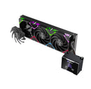 XYZ HydroTemp 360 ARGB Liquid Cooler with Temperature Display (Black, White)