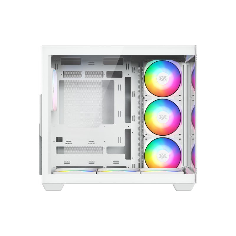 XYZ Tesseract X ATX 2D Glass Panoramic Tempered Glass PC Case
