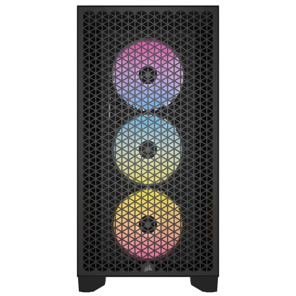 Corsair 3000D RGB Airflow Tempered Glass Mid-Tower ATX PC Case (Black)